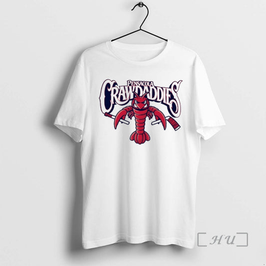 Officials Pensacola Crawdaddies Ice Hockey Logo