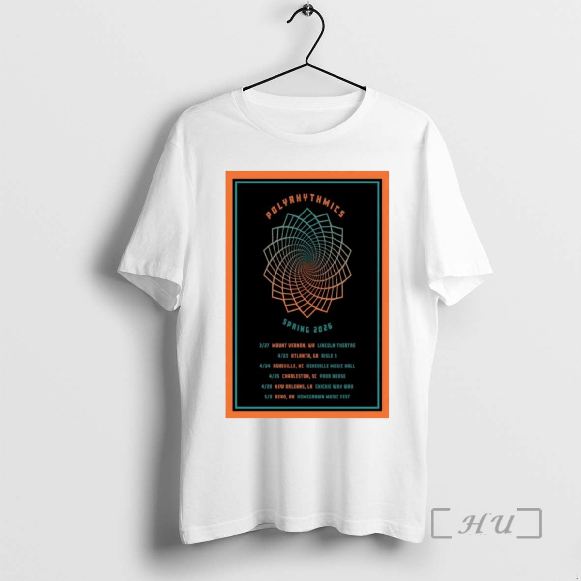Officials Polyrhythmics Spring Tour 2026 T-Shirts, Hoodie, Sweatshirt | WearSparks.com