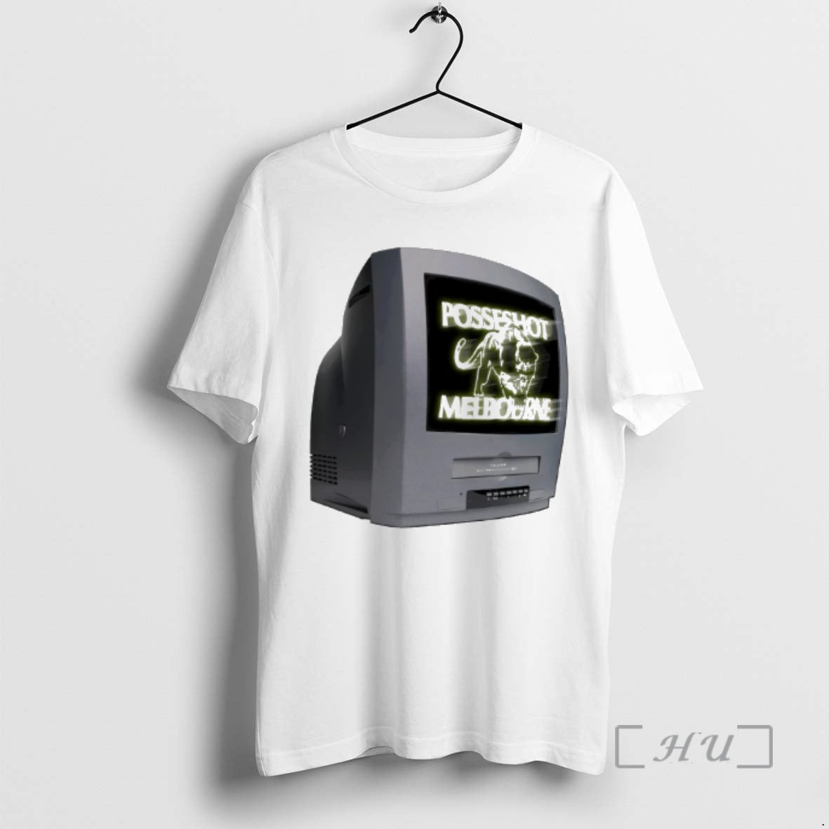 Officials Posseshot Melbourne Tv Glow Front Print T-Shirts, Hoodie, Sweatshirt | WearSparks.com
