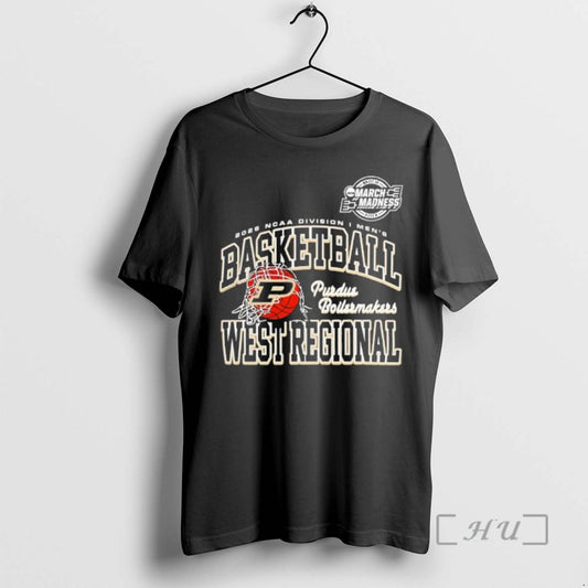 Officials Purdue Boilermakers 2026 Ncaa Division I Mens Basketball West Regional Premium T Shirts Sweater