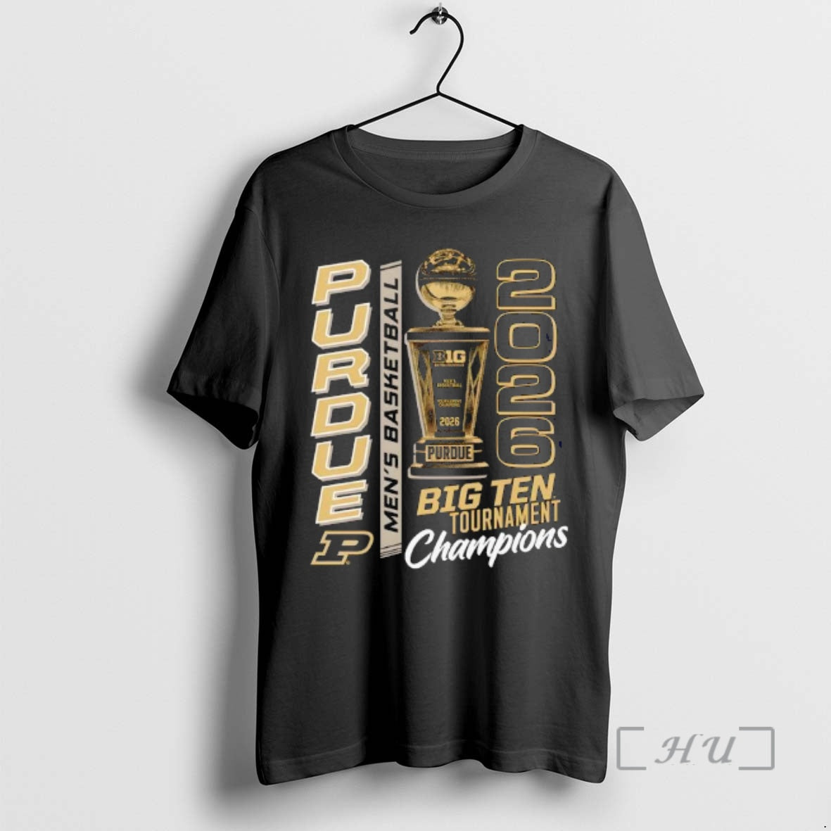 Officials Purdue Boilermakers Mens Basketball 2026 Big Ten Tournament Champions Trophy Premium T Shirts Sweater