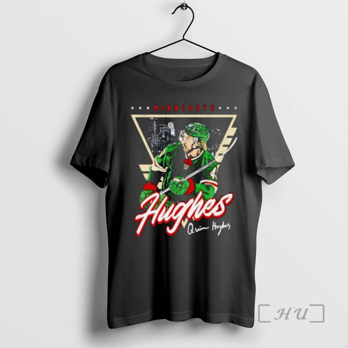 Officials Quinn Hughes 43 Minnesota Wild Hokcey And Signature Vintage T-Shirts, Hoodie, Sweatshirt | WearSparks.com