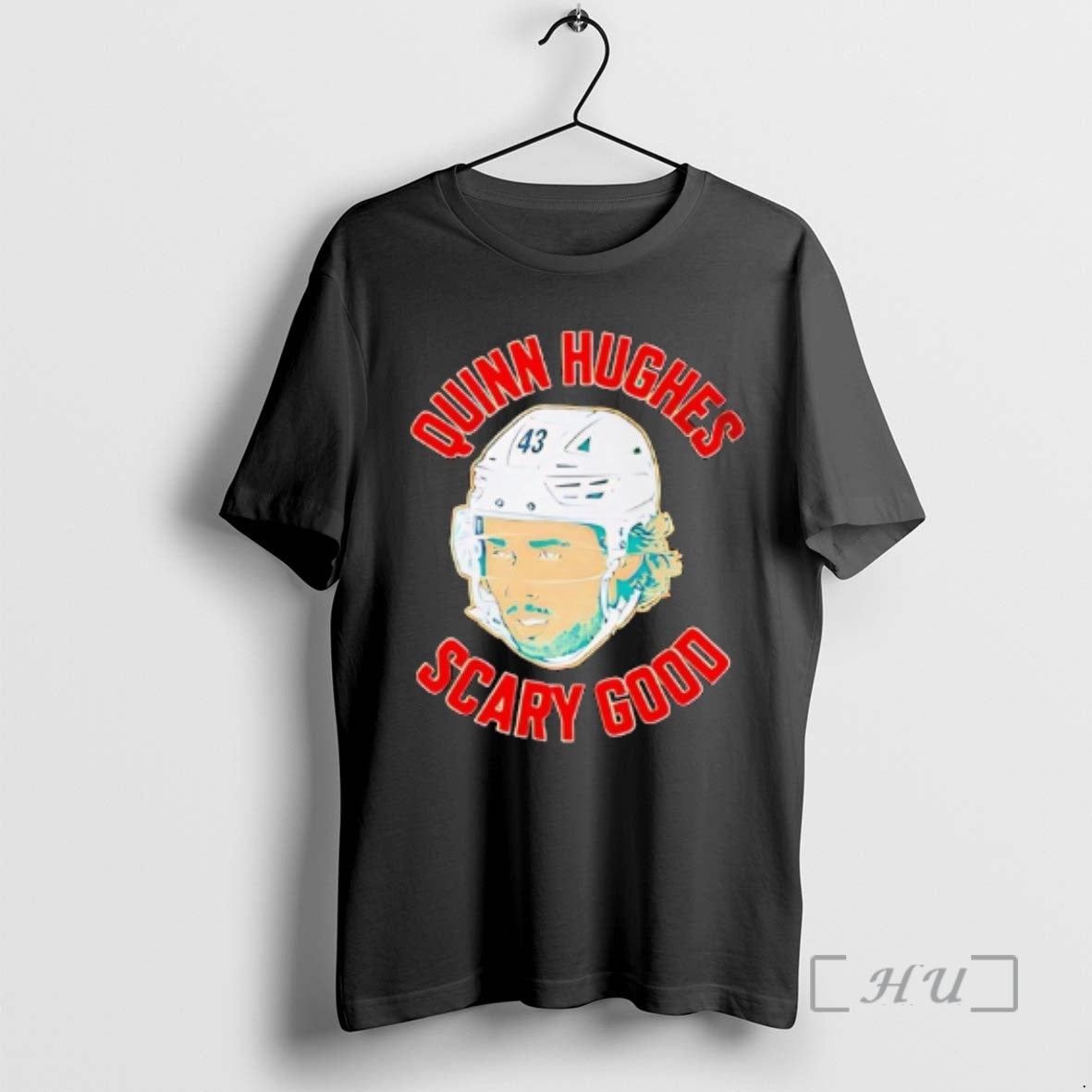 Officials Quinn Hughes Scary Good Hockey 43 Head