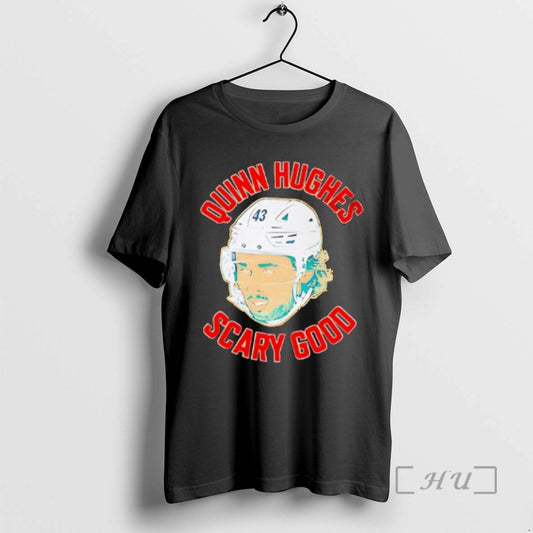 Officials Quinn Hughes Scary Good Hockey 43 Head