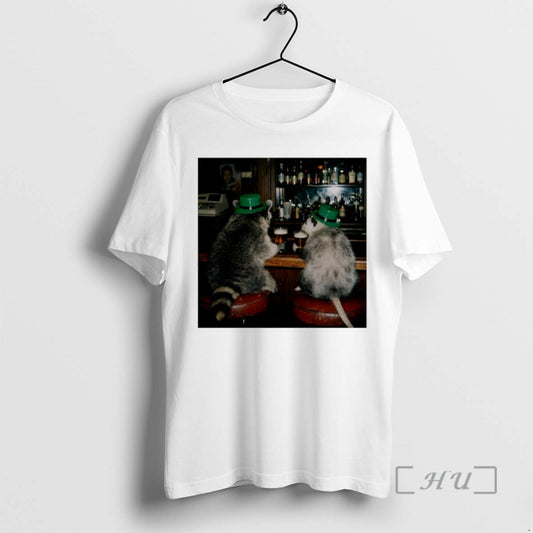Officials Raccoon Opossum Beer Bar Irish St Patricks Day