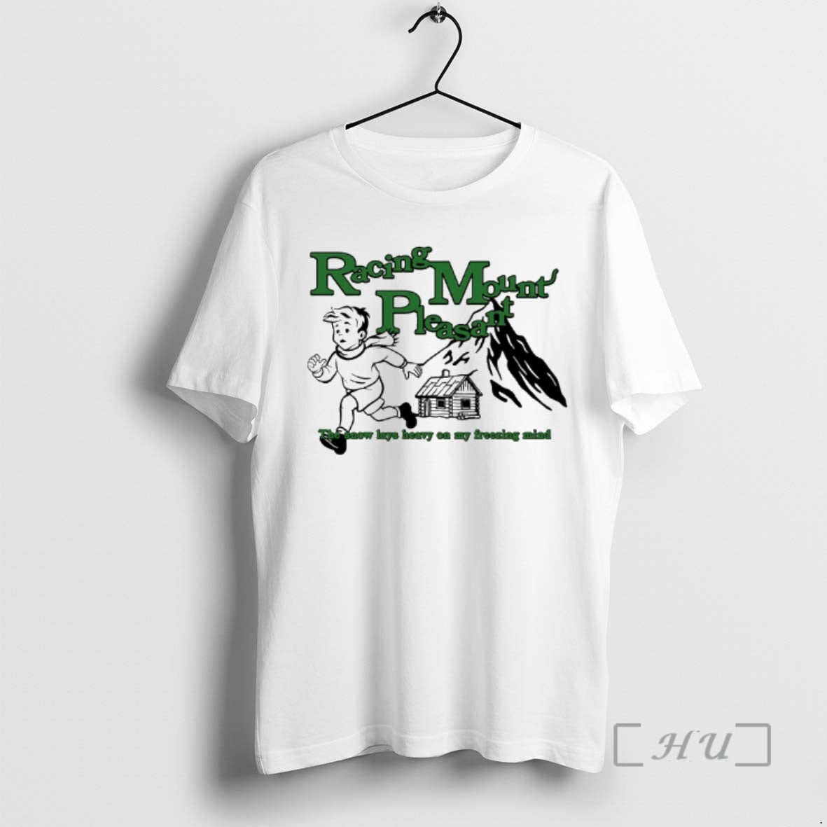 Officials Racing Mount Pleasant The Snow Lays Heavy On My Freezing Mind Premium T Shirts