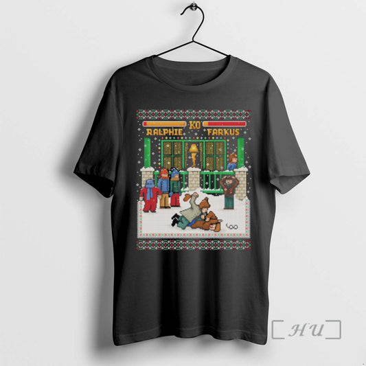 Officials Ralphie Ko Farkus Ugly Christmas T-Shirts, Hoodie, Sweatshirt | WearSparks.com
