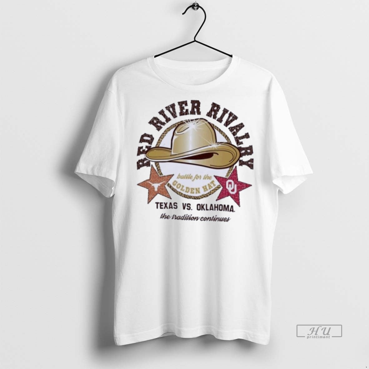 Officials Red River Rivalry 2025 Texas Vs Oklahoma The Tradition Continues T Shirt Sweater