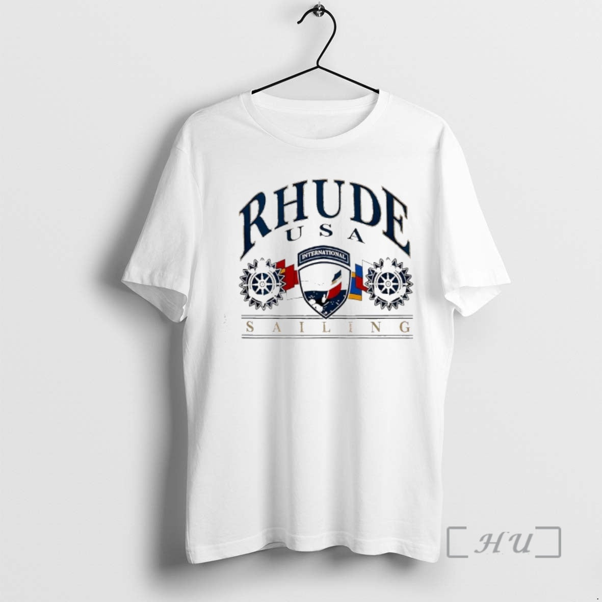 Officials Rhude International Sailing Usa Graphic T-Shirts, Hoodie, Sweatshirt | WearSparks.com