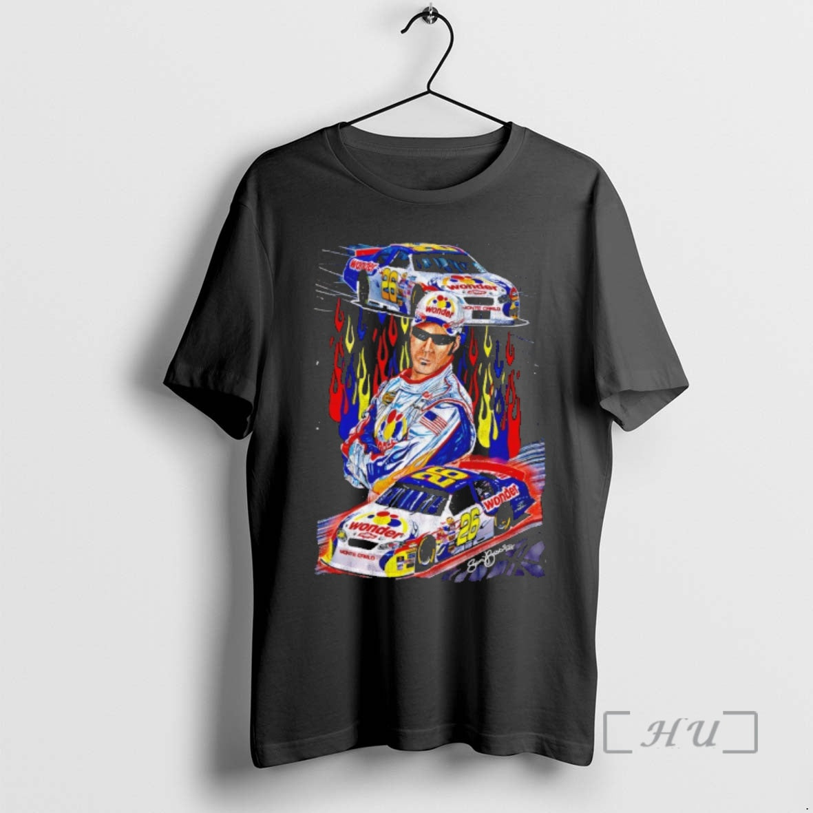 Officials Ricky Bobby Grunge Nascar Talladega Nights Racing Vintage