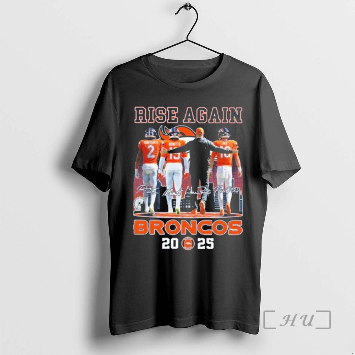 Officials Rise Again Player Signature Broncos 2025 City T-Shirts, Hoodie, Sweatshirt | WearSparks.com