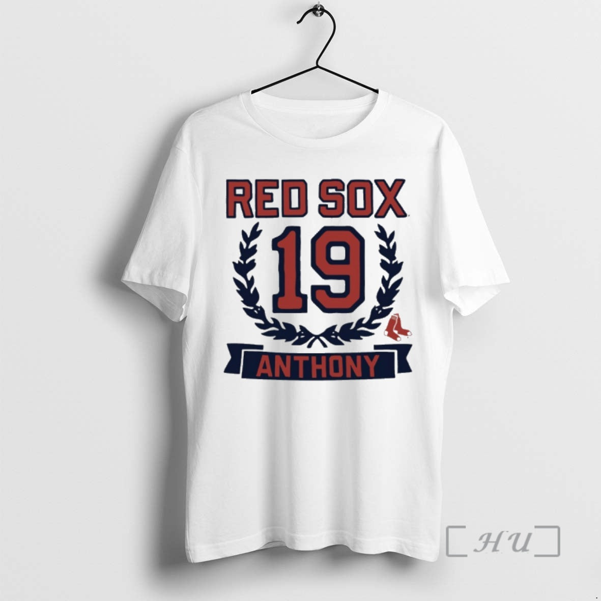 Officials Roman Anthony 19 Boston Red Sox Player Name And Number Premium T Shirts Sweater