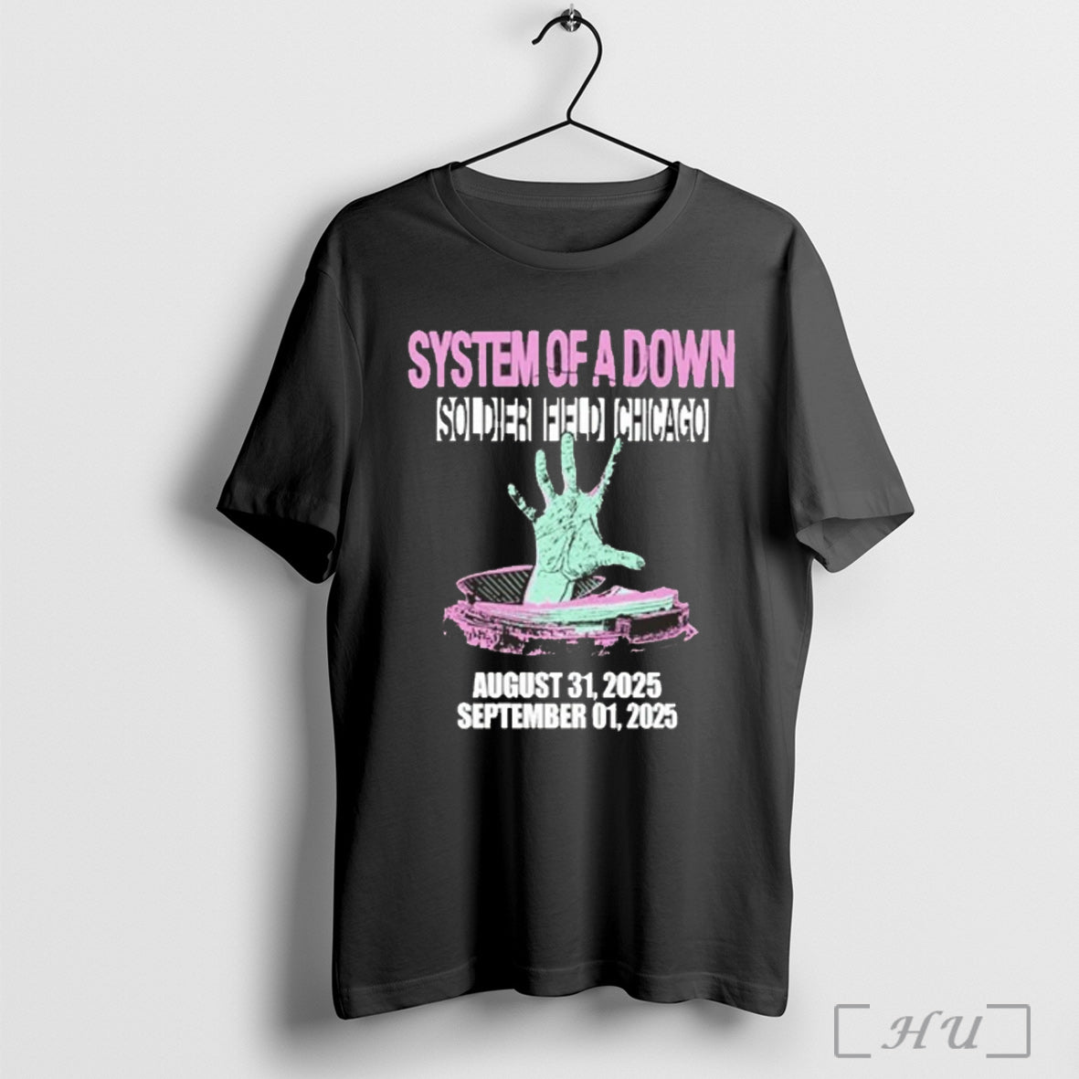 Officials Soad Soldier Field Sep 1 2025 Chicago Il Concert T Shirt T Shirt