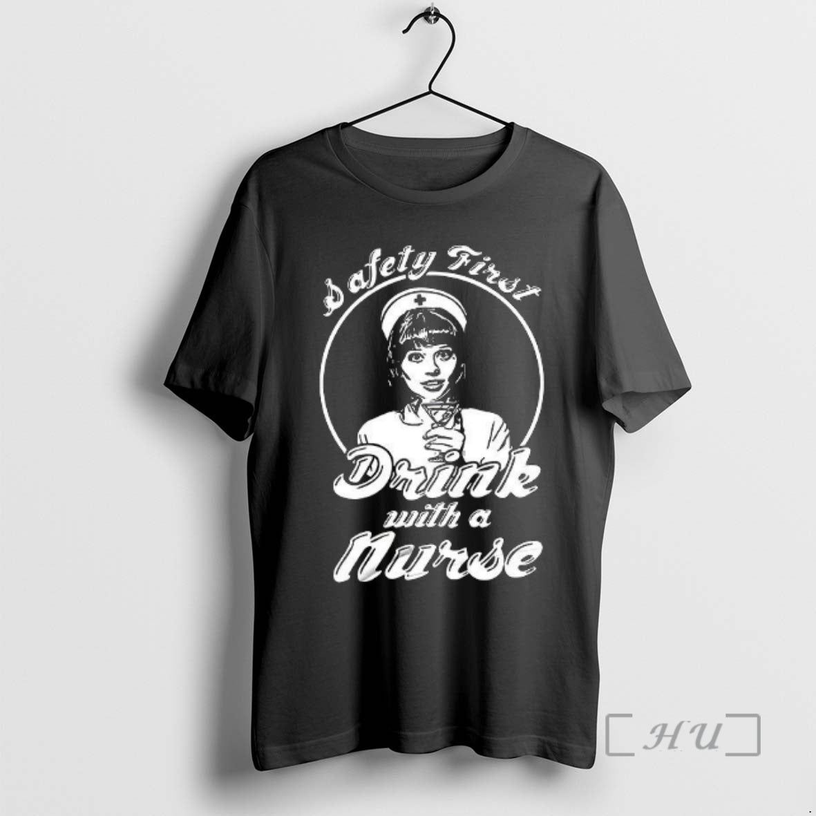 Officials Safety First Drink With A Nurse T-Shirts, Hoodie, Sweatshirt | WearSparks.com