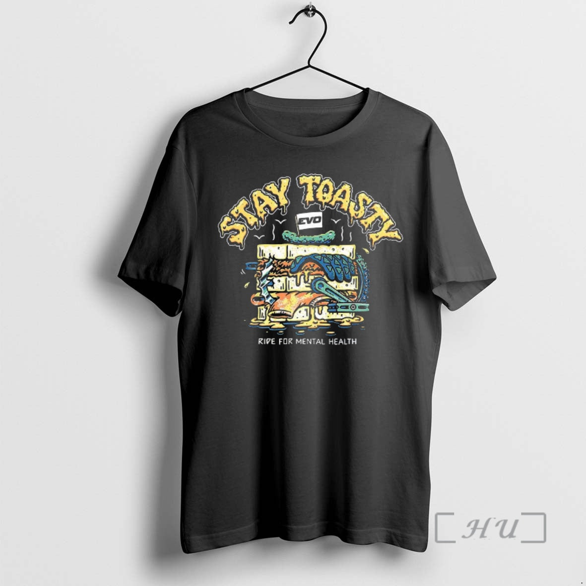 Officials Sandwich Stay Toasty Ride For Mental Health T-Shirts, Hoodie, Sweatshirt | WearSparks.com