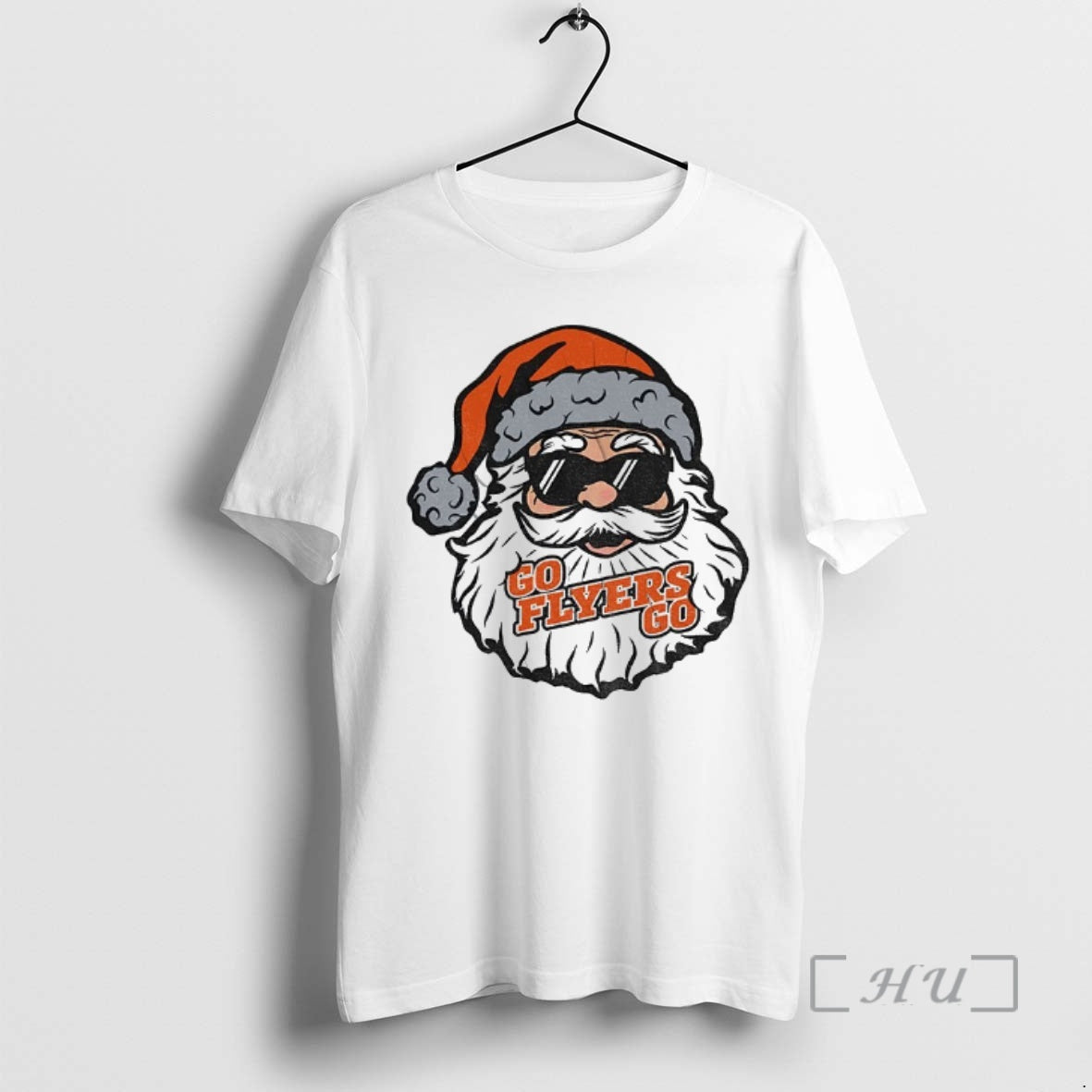 Officials Santa Claus X Philadelphia Flyers Go Flyers Go Hockey 2025 Christmas Premium T Shirts Hoodie, Sweatshirt