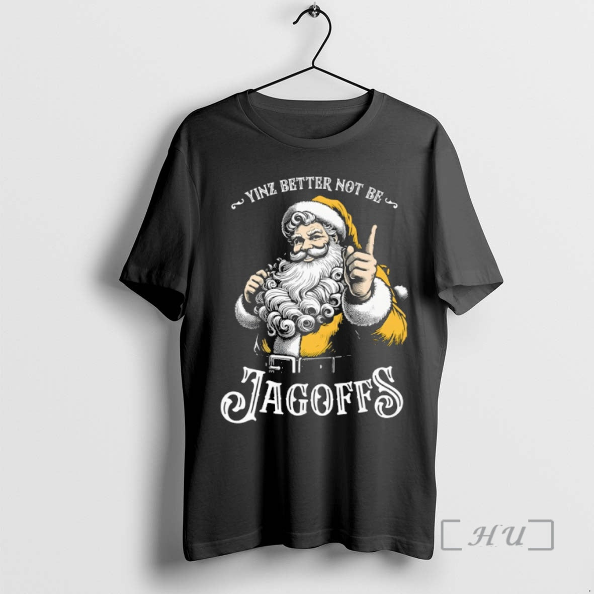 Officials Santa Claus Yinz Better Not Be Jagoffs Merry Christmas T-Shirts, Hoodie, Sweatshirt | WearSparks.com