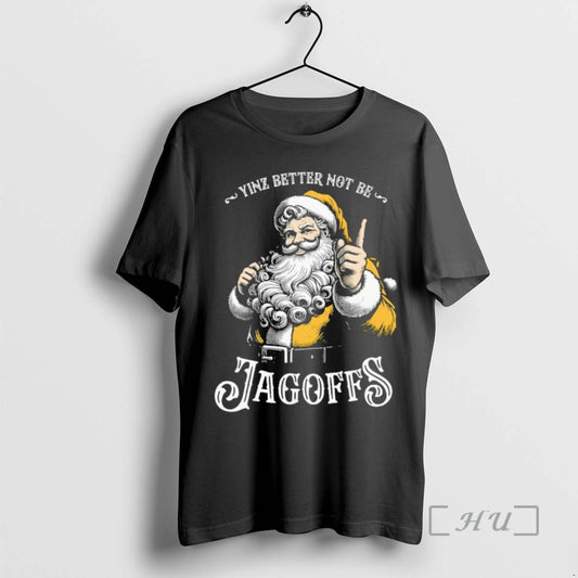 Officials Santa Claus Yinz Better Not Be Jagoffs Merry Christmas T-Shirts, Hoodie, Sweatshirt | WearSparks.com
