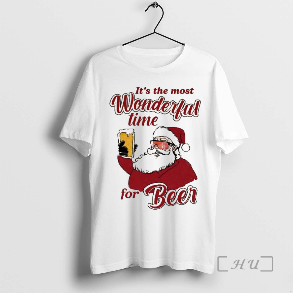 Officials Santa Its The Most Wonderful Time Style For Beer Christmas Premium T Shirts Sweater Hoodie, Sweatshirt