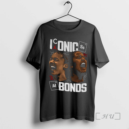 Officials Sarah Strong And Azzi Fudd Uconn Huskies Basketball Iconic Bonds Premium T Shirts Sweater
