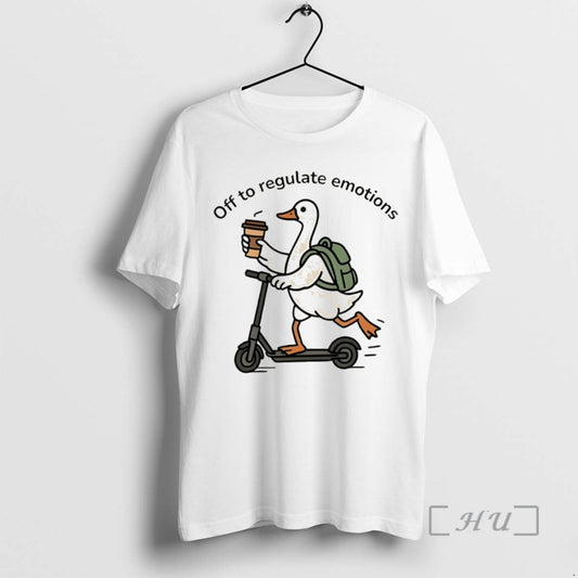 Officials Scooter Riding Ducks Self Care Off To Regulate Emotions