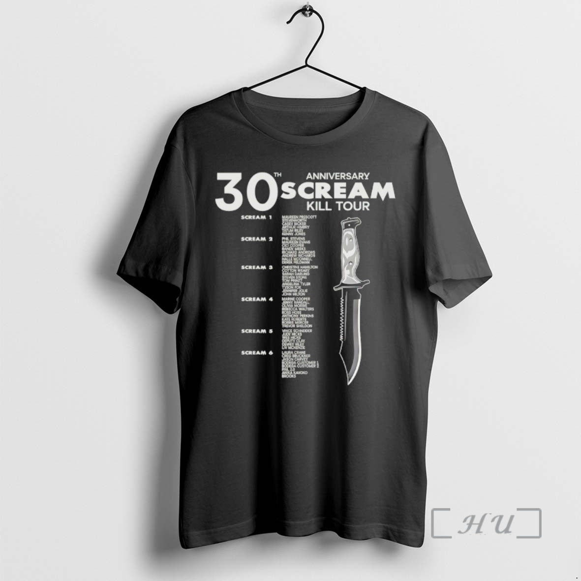 Officials Scream 7 Kill Tour 30th Anniversary Scream Kill Tour 2026 Premium T Shirts Sweater