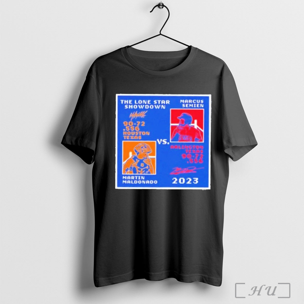 Officials Semien Maldolado Lone Star Showdown Signatures T Shirt