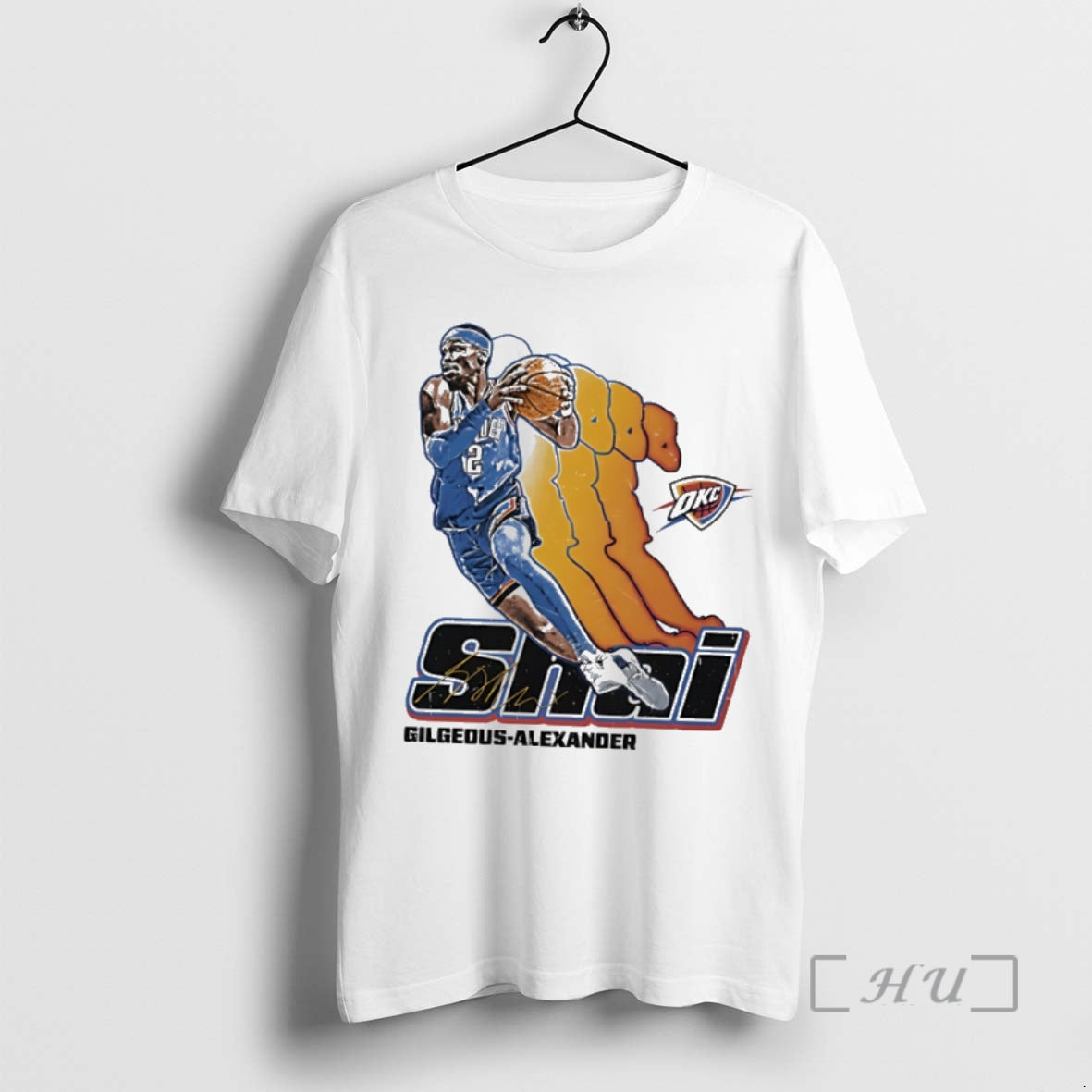 Officials Shai Gilgeous Alexander Oklahoma City Thunder Signature Retro T-Shirts, Hoodie, Sweatshirt | WearSparks.com
