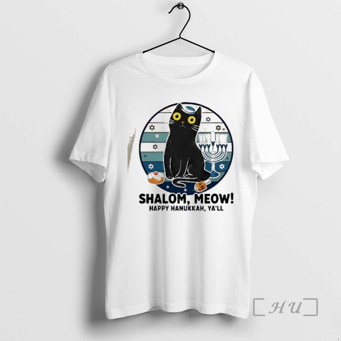 Officials Shalom Meow Happy Hanukkah Yall Vintage T-Shirts, Hoodie, Sweatshirt | WearSparks.com
