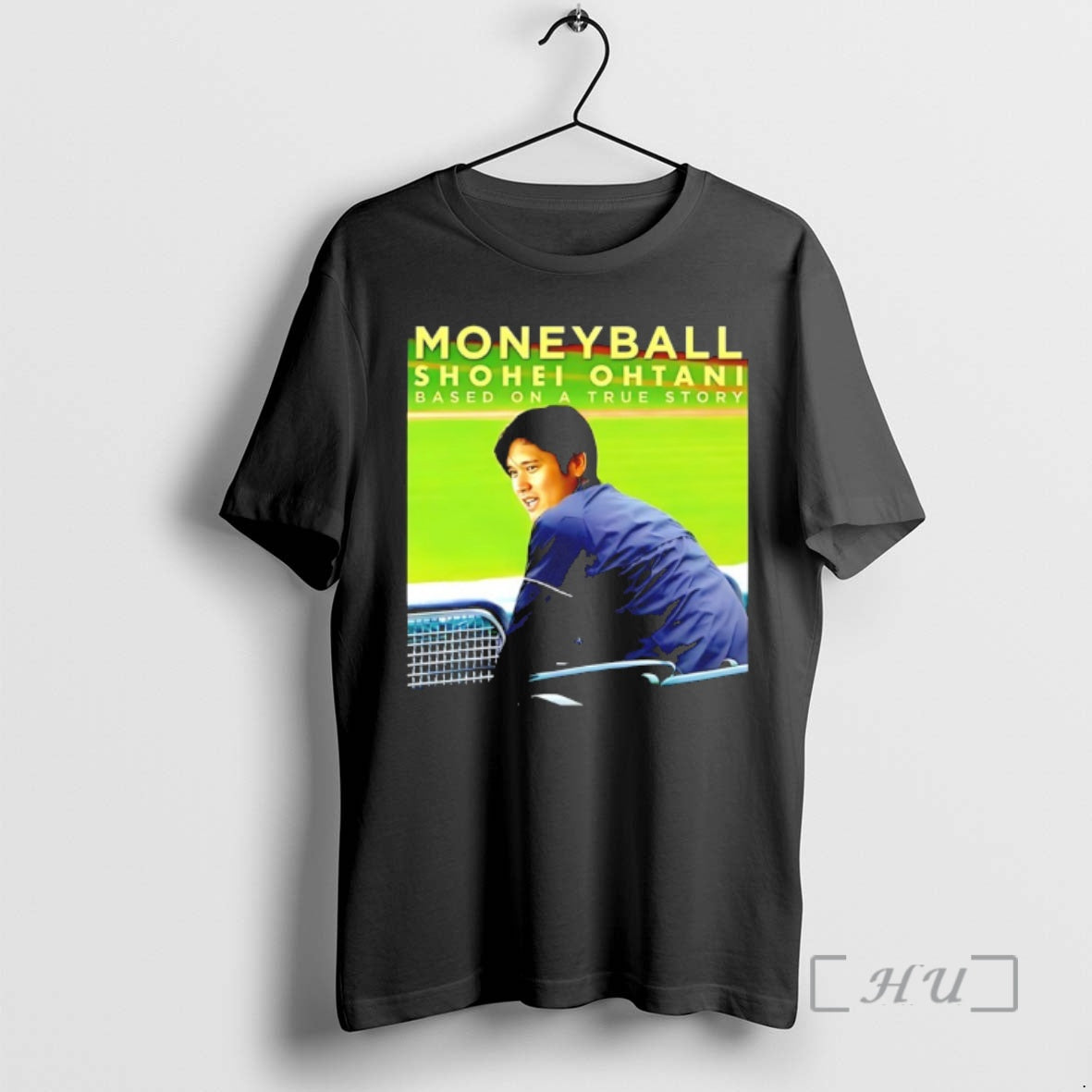 Officials Shohei Ohtani Based On A True Story Buck Moneyball T-Shirts, Hoodie, Sweatshirt | WearSparks.com