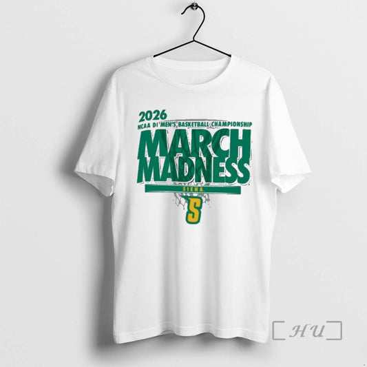 Officials Siena Saints 2026 Ncaa Di Mens Basketball Championship March Madness Premium T Shirts Sweater