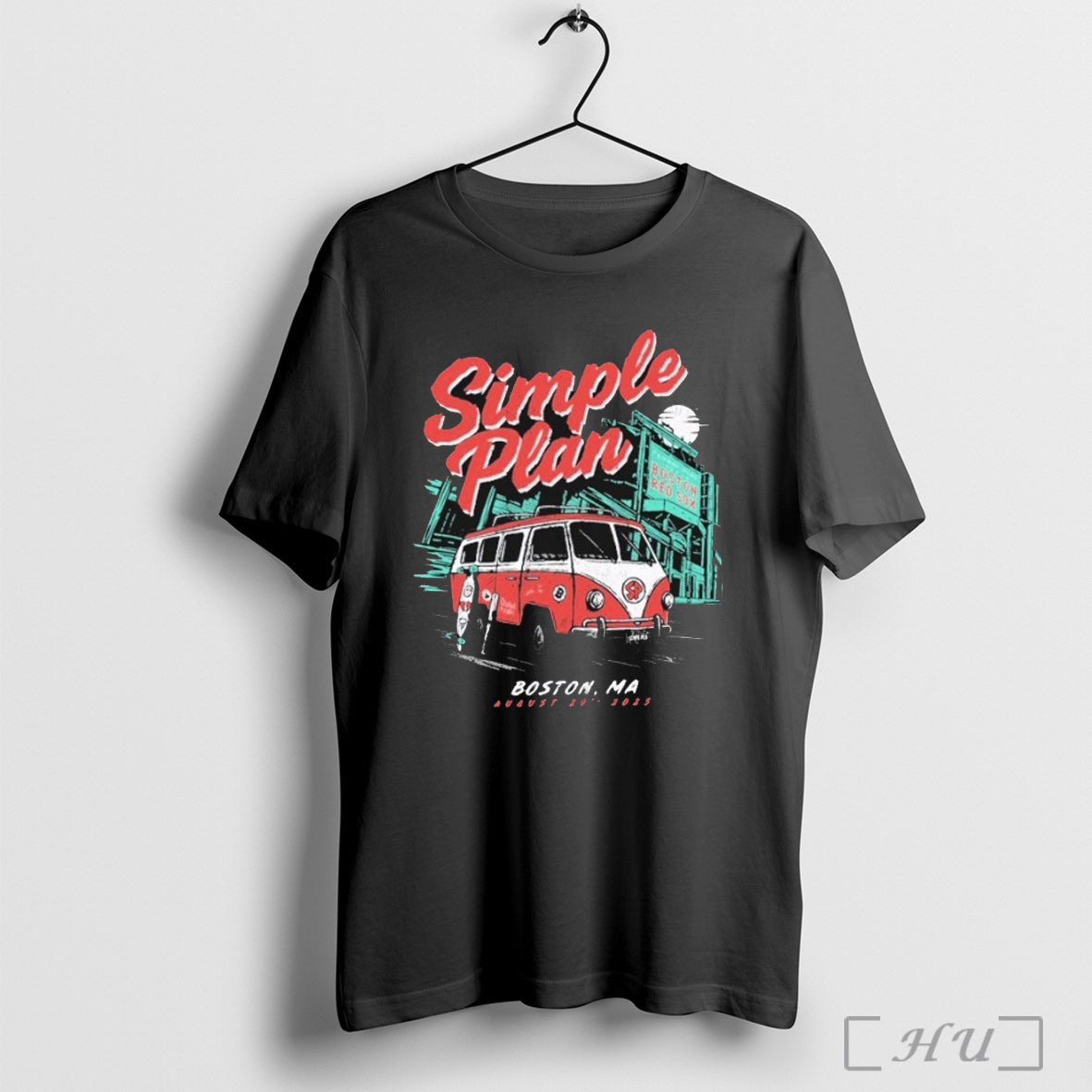 Officials Simple Plan Boston Red Sox Ma 08 29th 2025 T Shirt