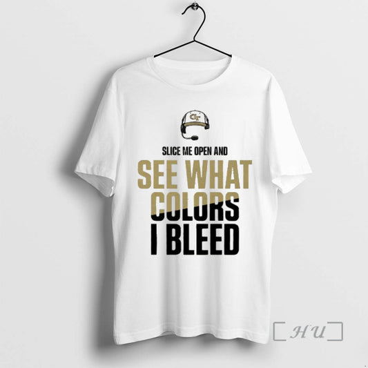 Officials Slice Me Open And See What Colors I Bleed Georgia Tech Yellow Jackets Football T-Shirts, Hoodie, Sweatshirt