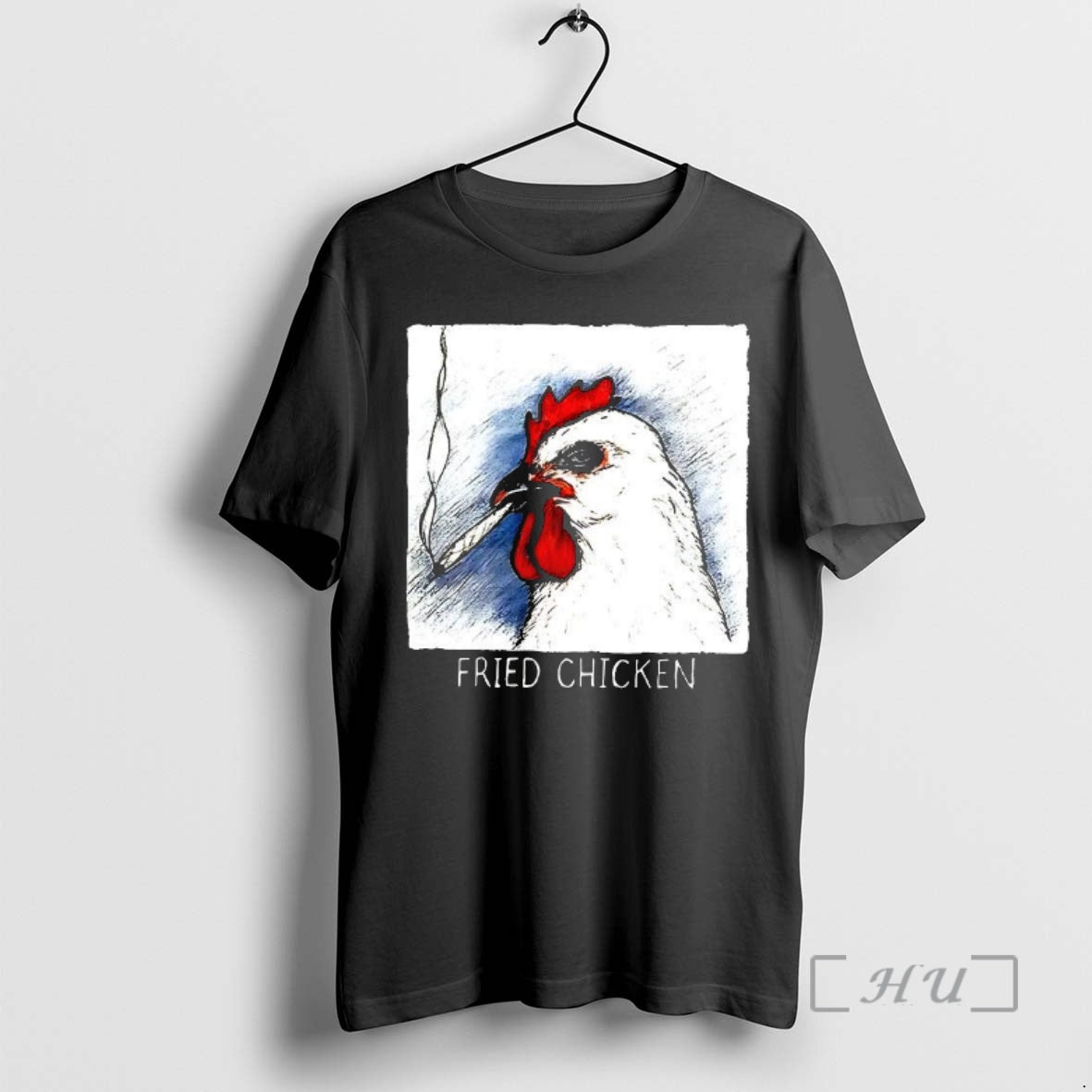 Officials Smoking Weed Fried Chicken Sketch T-Shirts, Hoodie, Sweatshirt | WearSparks.com