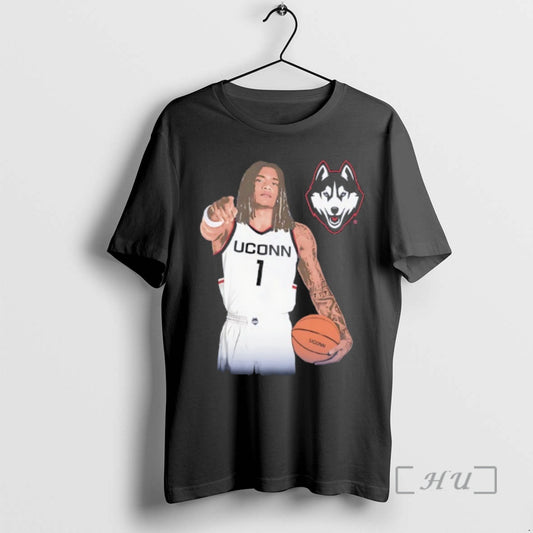 Officials Solo Ball Uconn Huskies Mens Basketball Player Vintage