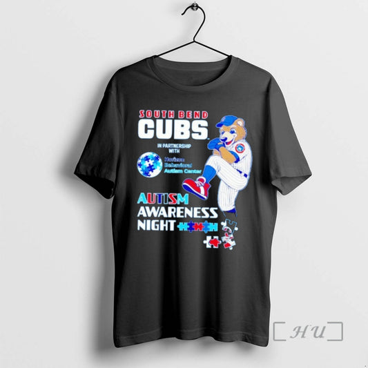 Officials South Bend Cubs Autism Awareness Night
