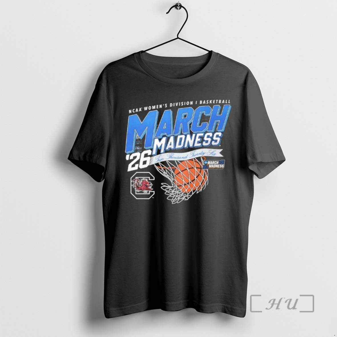 Officials South Carolina Gamecocks 2026 Wbb March Madness Two Thousand Twenty Six Premium T Shirts