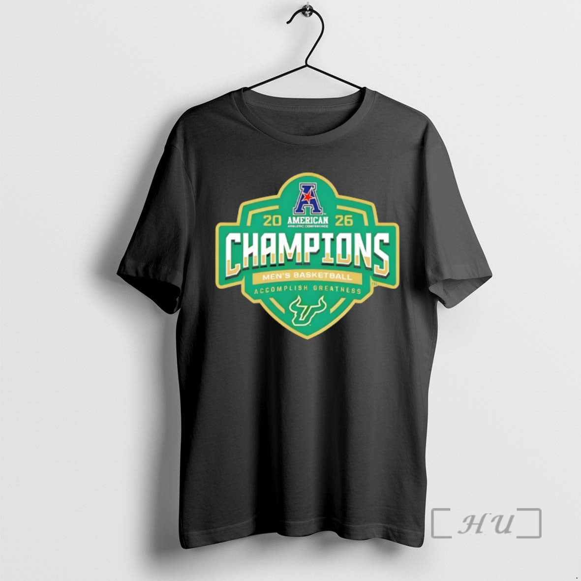 Officials South Florida Bulls 2026 American Athletic Conference Mens Basketball Champions Premium T Shirts Sweater