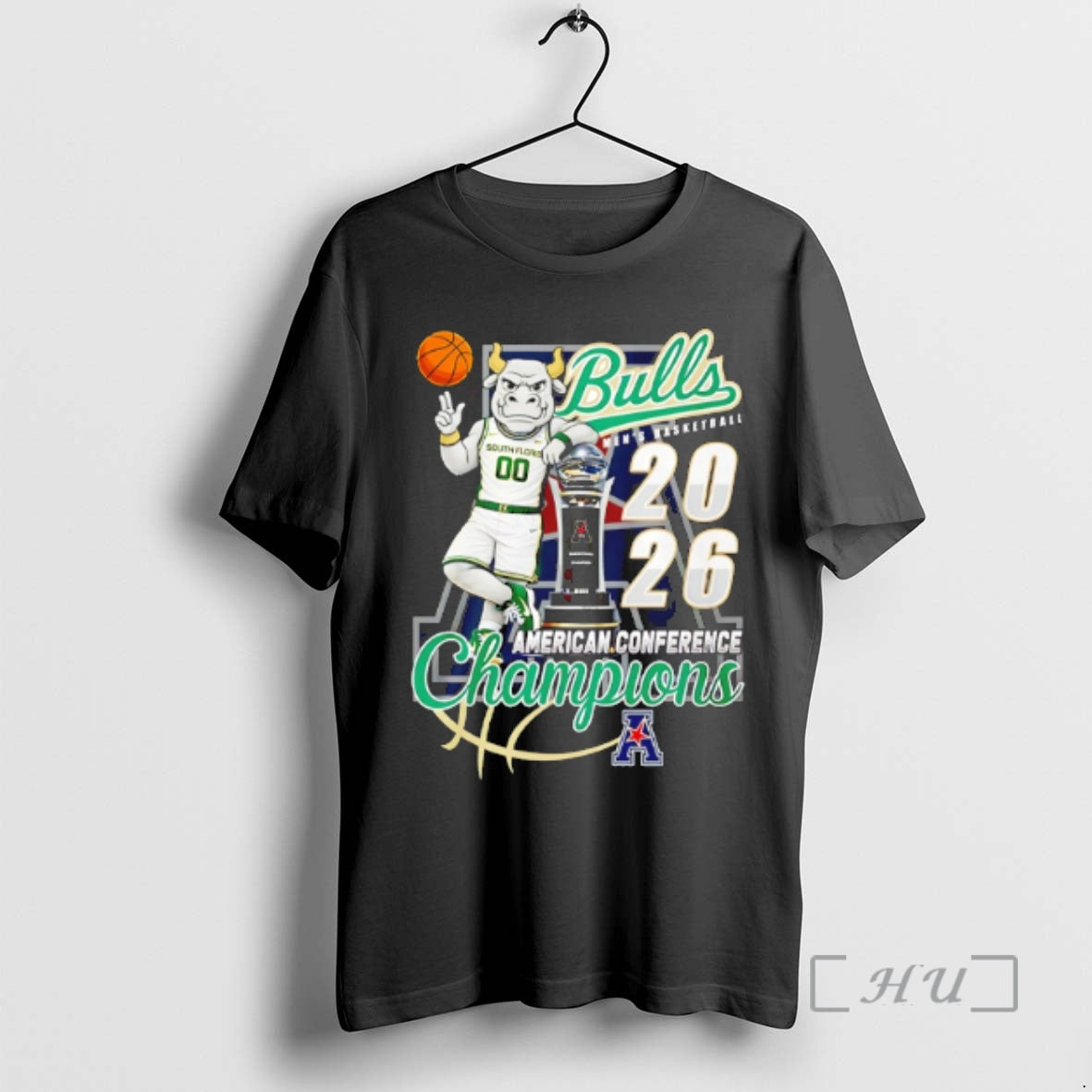 Officials South Florida Bulls American Conference Champions 2026 Mascot