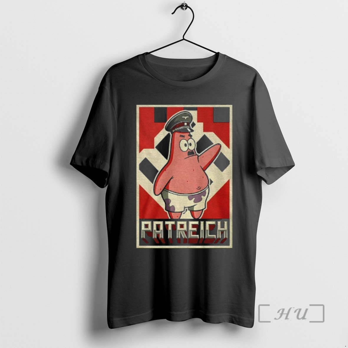 Officials Sponge Patrick Hitler Star Character Graphic T-Shirts, Hoodie, Sweatshirt | WearSparks.com