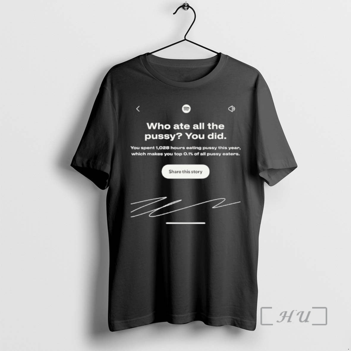 Officials Spotify Who Ate All The Pussy You Did T-Shirts, Hoodie, Sweatshirt | WearSparks.com