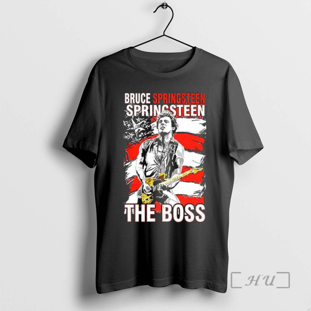 Officials Springsteen The Boss Rock American Flag T-Shirts, Hoodie, Sweatshirt | WearSparks.com