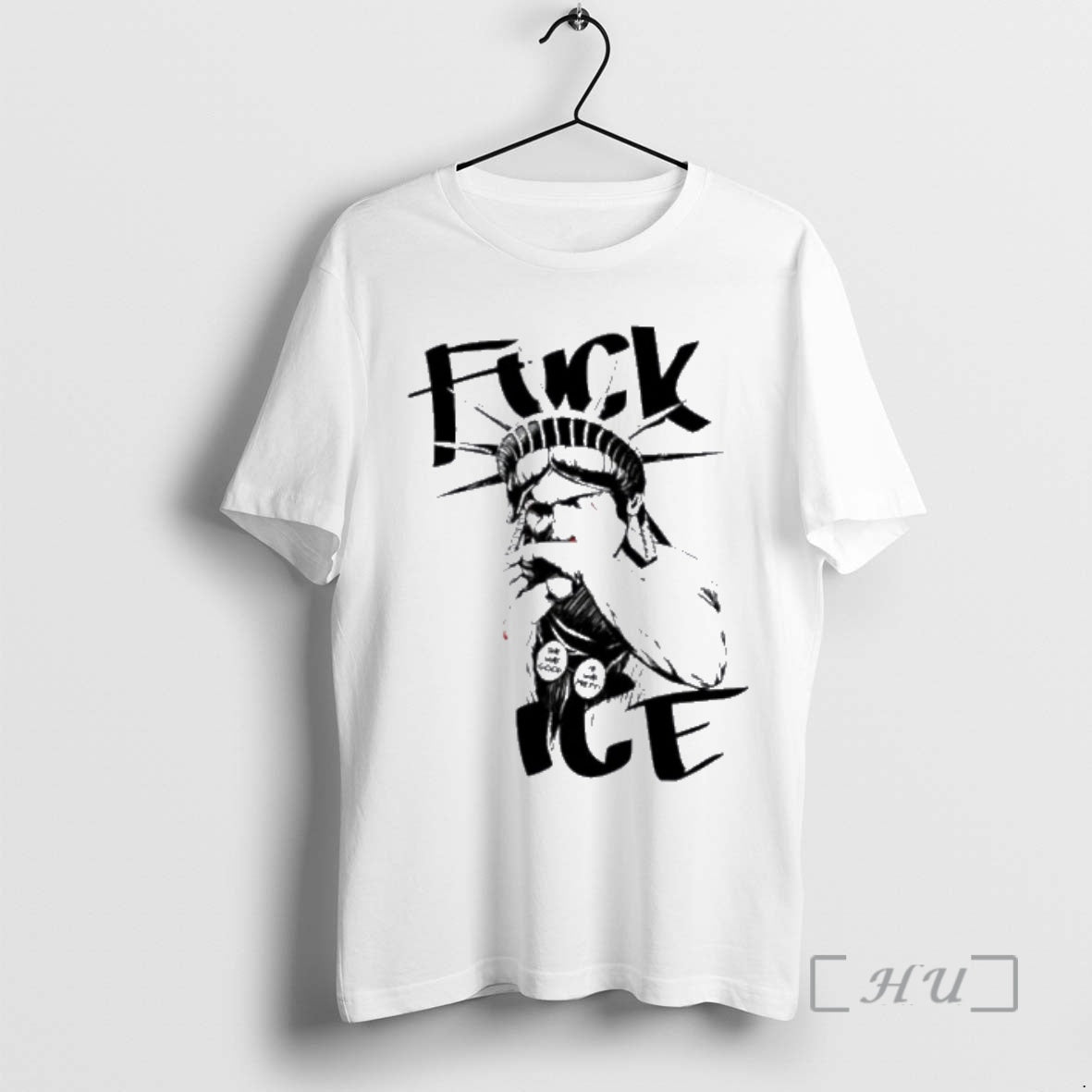 Officials Statue Of Liberty Fuck Ice T-Shirts, Hoodie, Sweatshirt | WearSparks.com