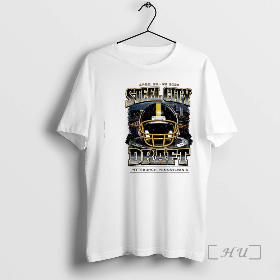 Officials Steel City Draft Pittsburgh Pennsylvania 2026 Helmet