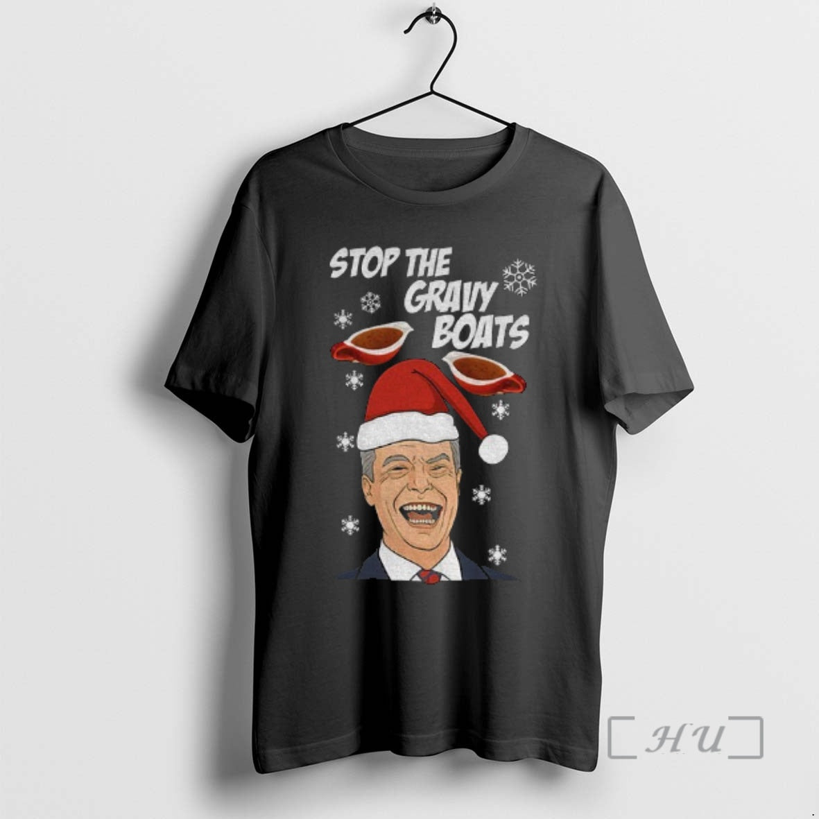 Officials Stop The Gravy Boats Nigel Farage Funny Christmas T-Shirts, Hoodie, Sweatshirt | WearSparks.com