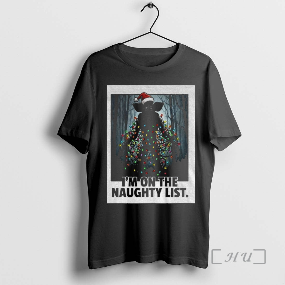 Officials Stranger Christmas Demogorgon On The Naughty List T-Shirts, Hoodie, Sweatshirt | WearSparks.com
