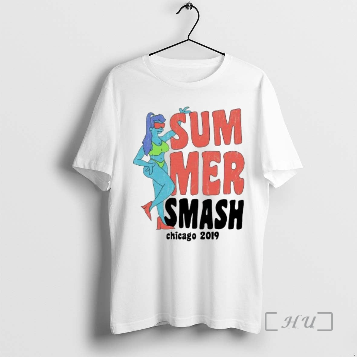 Officials Summer Smash Summer Smash 2019 Line Up Circle White T-Shirts, Hoodie, Sweatshirt | WearSparks.com