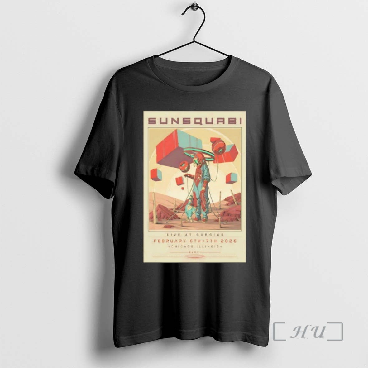 Officials Sunsquabi Live At Garcias February 6th To 7 Th 2026 Chicago Illinois Premium T-Shirts, Hoodie, Sweatshirt