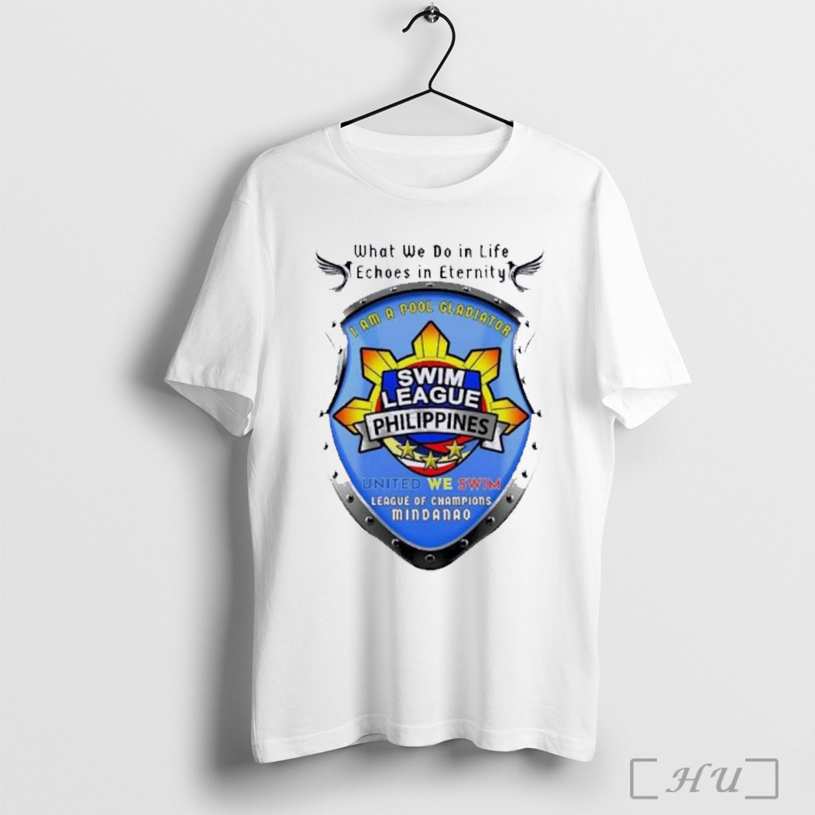 Officials Swim League Philippines United We Swim T Shirt