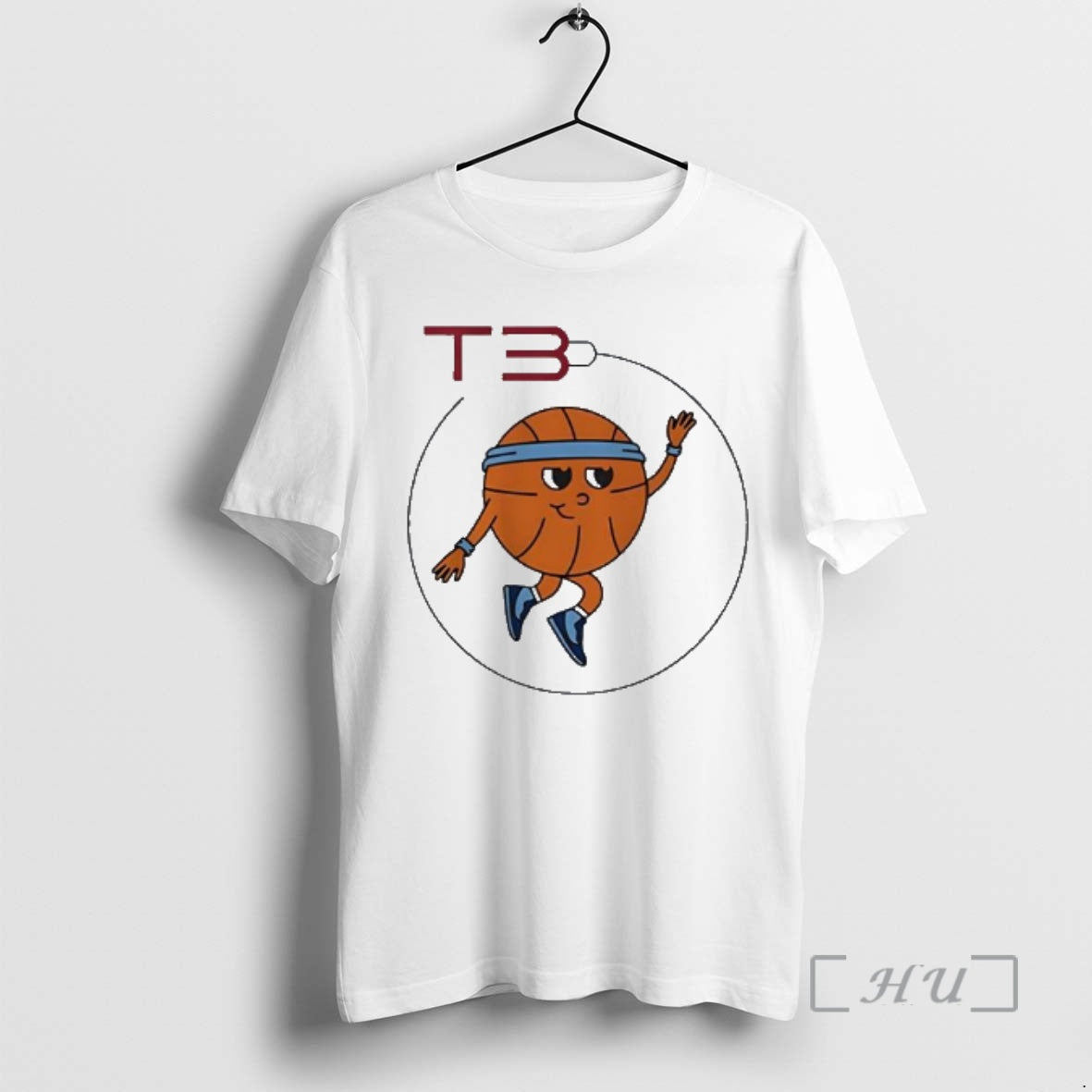 Officials T3 Basketball Logo Funny